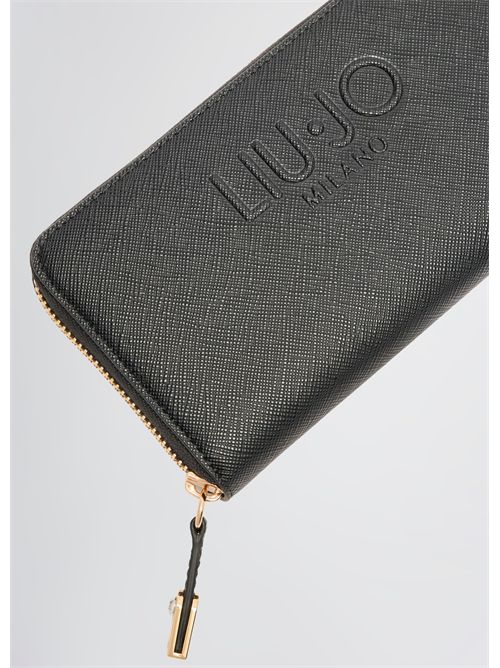 portafoglio donna nero LIU JO | AA5155E0087/22222